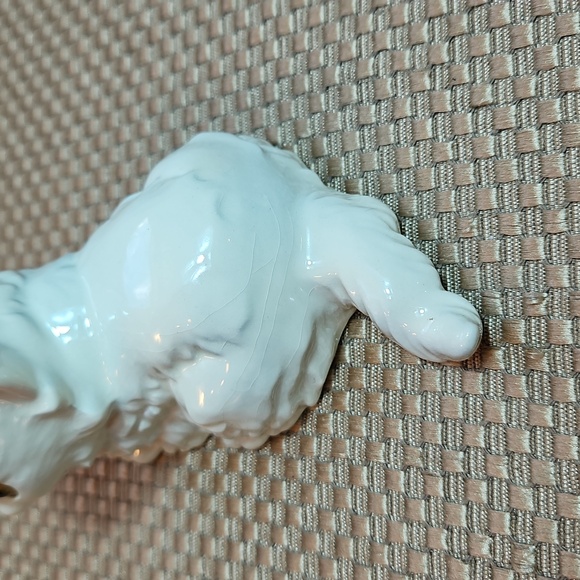 Vintage Goebel W Germany White Porcelain Cat Figurine Statue Persian Collectible - Picture 6 of 9